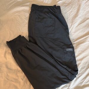 Med Couture Black Jogger Pants